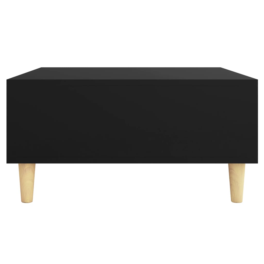 Tavolino da Salotto Nero 60x60x30 cm in Legno Multistrato | homemem39