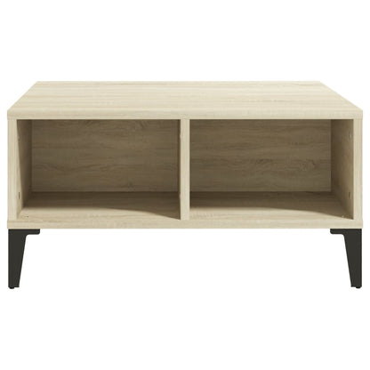 Tavolino da Salotto Rovere Sonoma 60x60x30 cm Legno Multistrato | homemem39