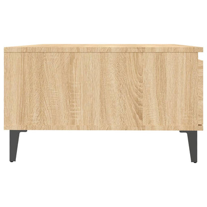 Tavolino da Salotto Rovere Sonoma 90x60x35 cm Legno Multistrato | homemem39