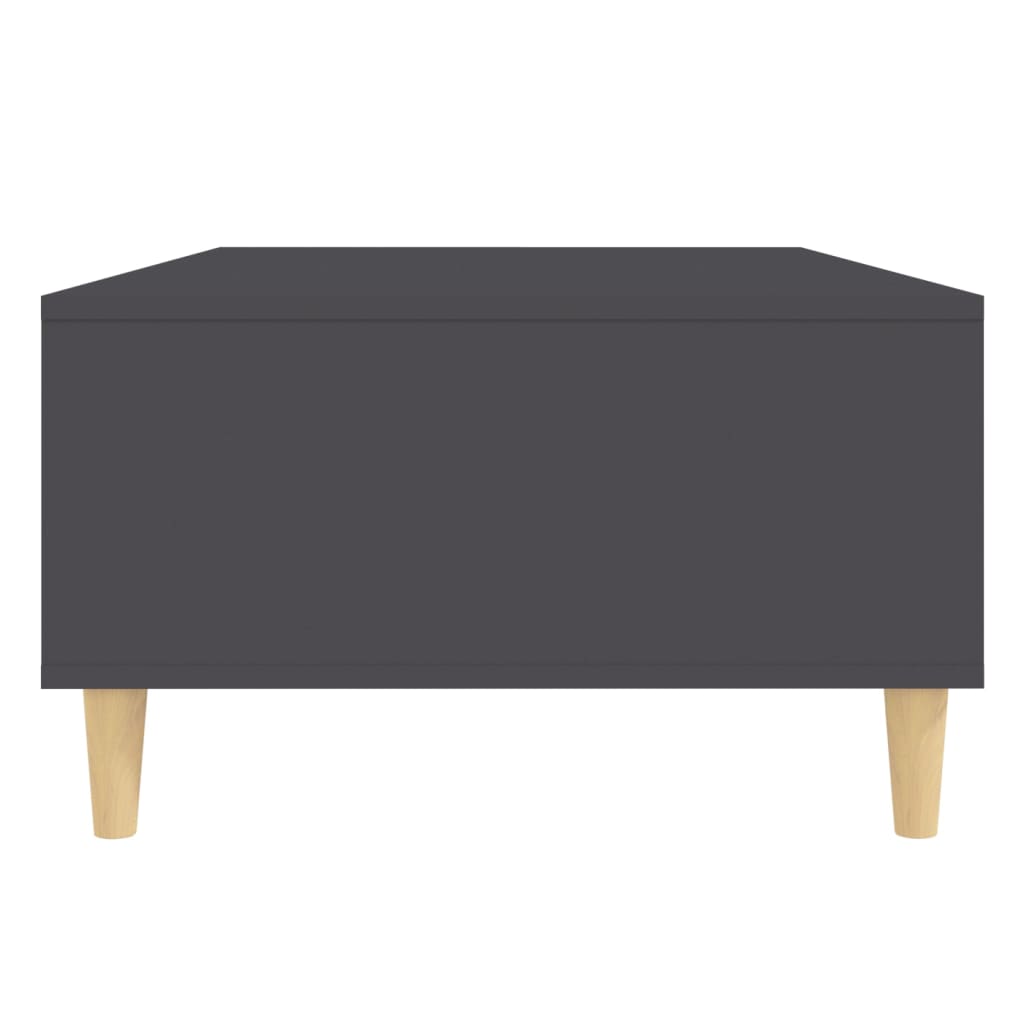 Tavolino da Salotto Grigio 103,5x60x35 cm in Legno Multistrato | homemem39