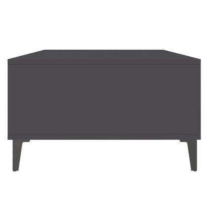 Tavolino da Salotto Grigio 103,5x60x35 cm in Legno Multistrato | homemem39