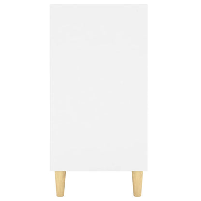 Credenza Bianca 103,5x35x70 cm in Legno Multistrato - homemem39