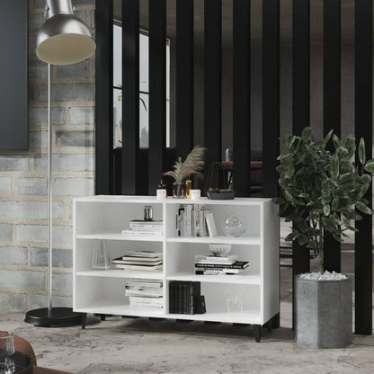 Credenza Bianca 103,5x35x70 cm in Legno Multistrato - homemem39