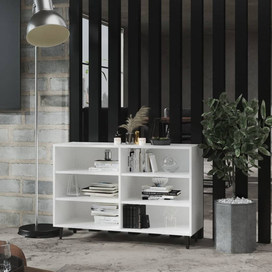 Credenza Bianca 103,5x35x70 cm in Legno Multistrato - homemem39