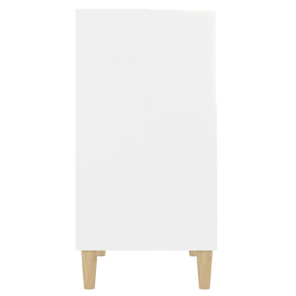 Credenza Bianca 57x35x70 cm in Legno Multistrato - homemem39