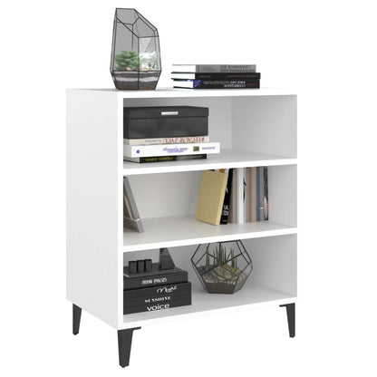 Credenza Bianca 57x35x70 cm in Legno Multistrato - homemem39