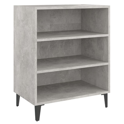 Credenza Grigio Cemento 57x35x70 cm in Legno Multistrato - homemem39