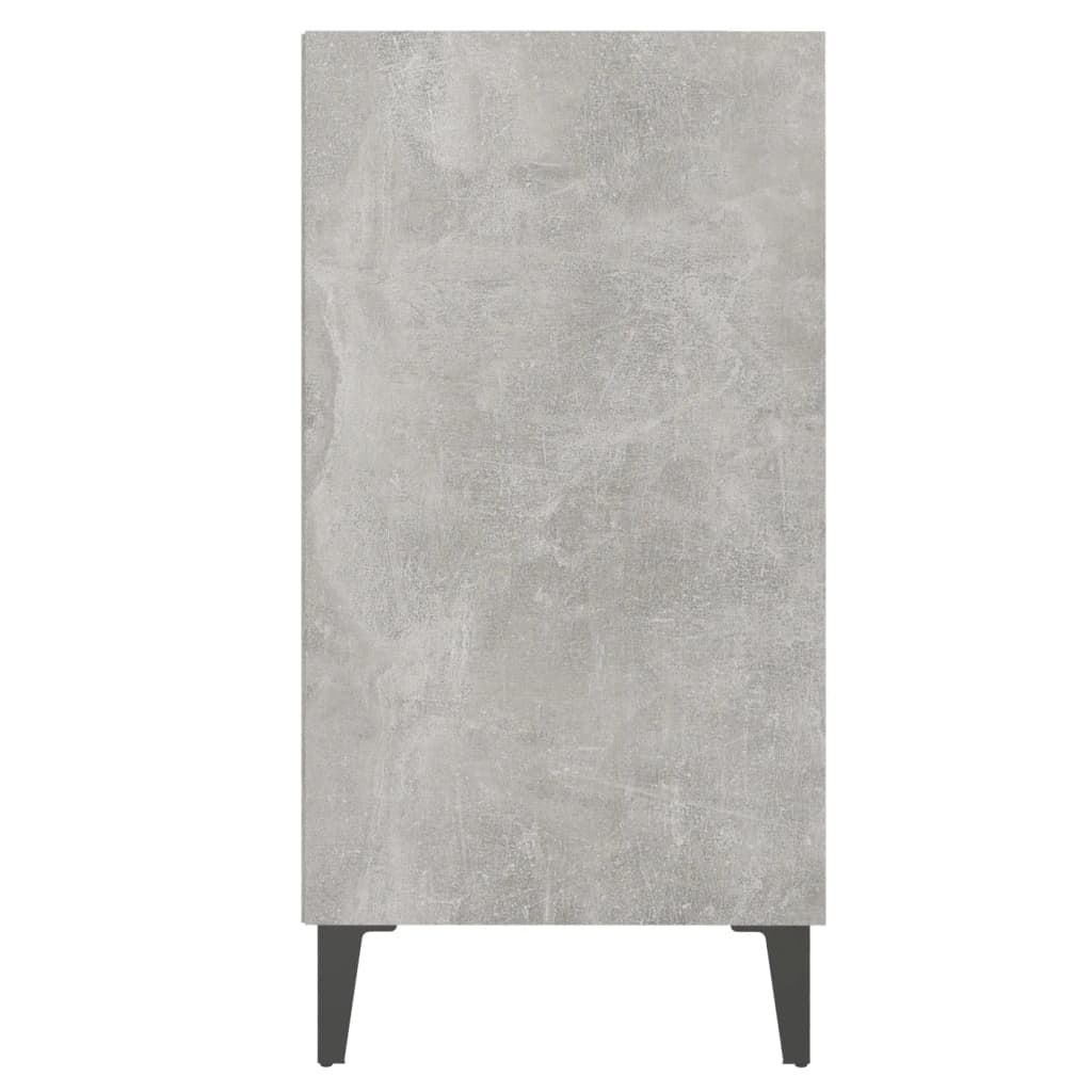 Credenza Grigio Cemento 57x35x70 cm in Legno Multistrato - homemem39