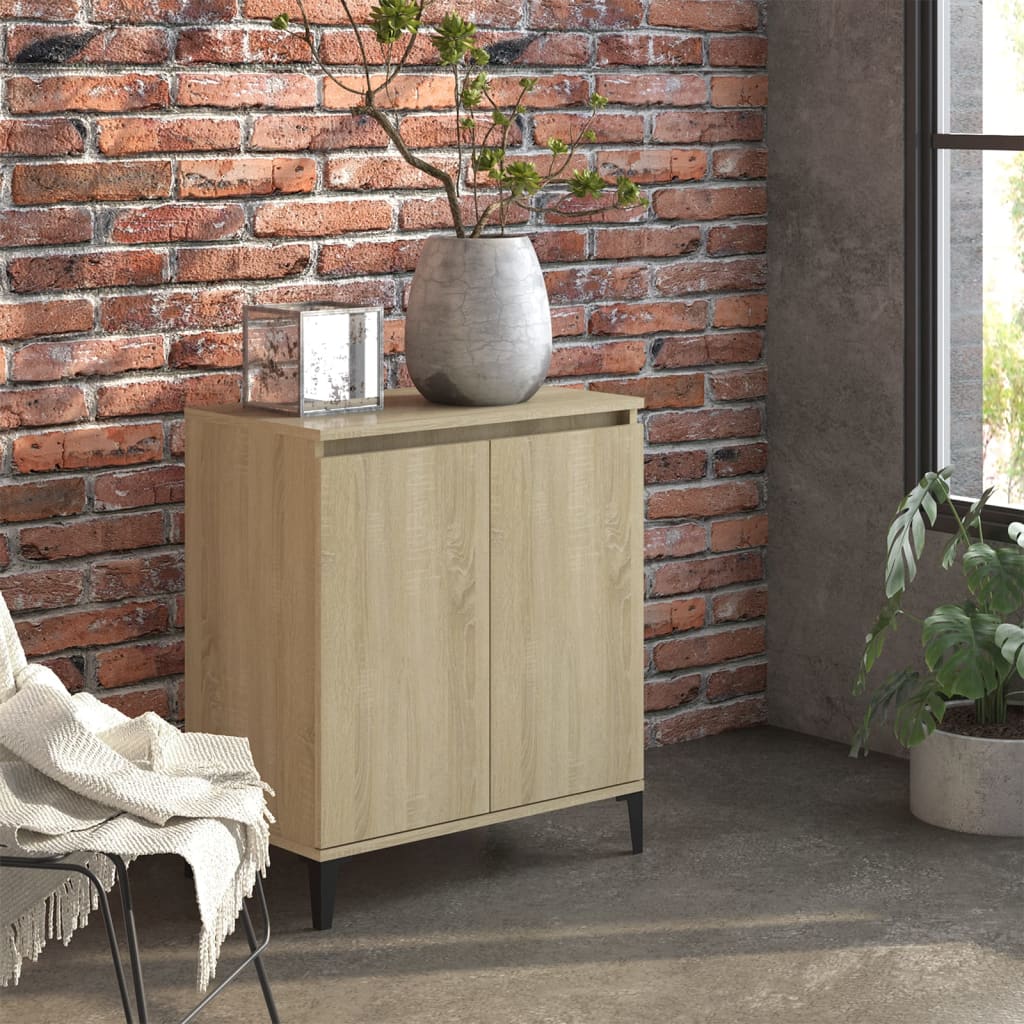 Credenza Rovere Sonoma 60x35x70 cm in Legno Multistrato - homemem39