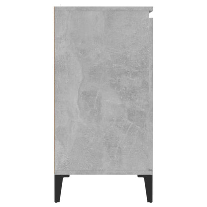 Credenza Grigio Cemento 60x35x70 cm in Legno Multistrato - homemem39