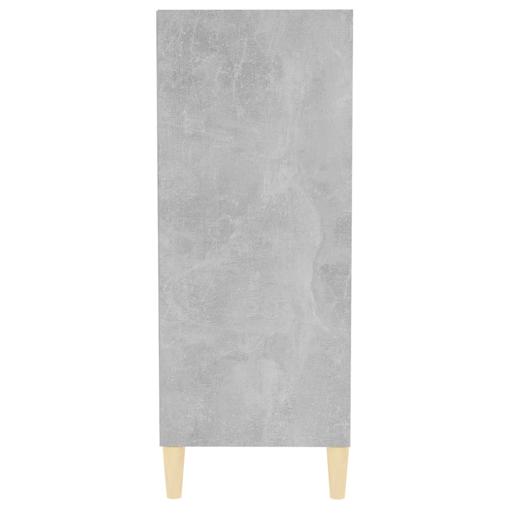 Credenza Grigio Cemento 57x35x90 cm in Legno Multistrato - homemem39