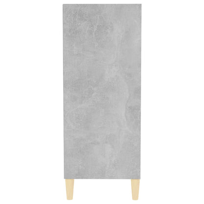 Credenza Grigio Cemento 57x35x90 cm in Legno Multistrato - homemem39