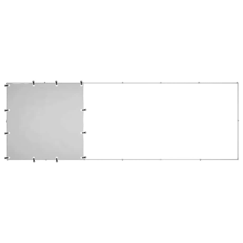 Silver Dog Cage 330x110x110 cm in Steel