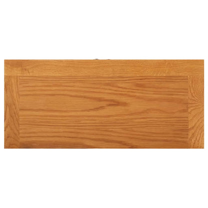 Armadietto 50x22x110 cm in Legno Massello di Rovere | homemem39