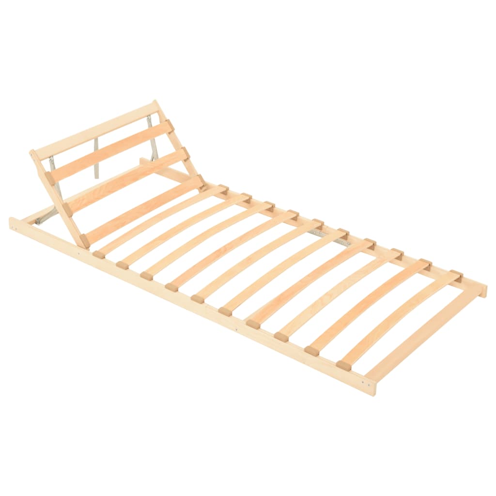 Rete a Doghe con 13 Doghe Testata Regolabile 80x200 cm | homemem39