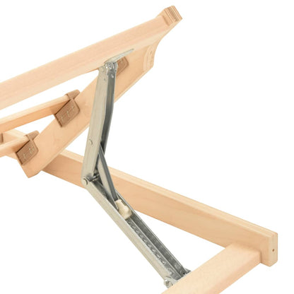 Rete a Doghe con 13 Doghe Testata Regolabile 80x200 cm - homemem39