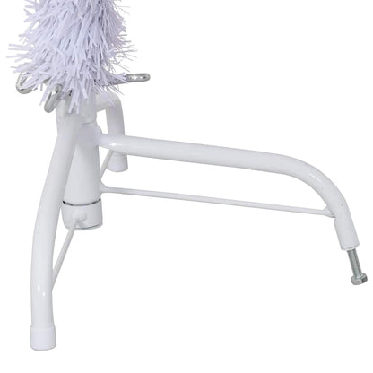 Albero di Natale Artificiale Metà con Supporto Bianco 150cm PVC | homemem39