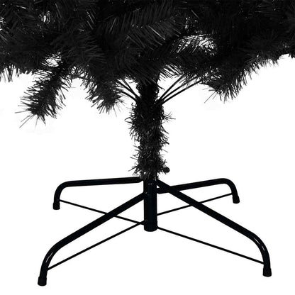 Albero di Natale Artificiale con Base Nero 240 cm PVC | homemem39