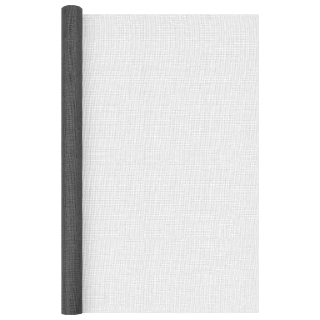 Zanzariera in Fibra di Vetro 80x2000 cm Nera - homemem39