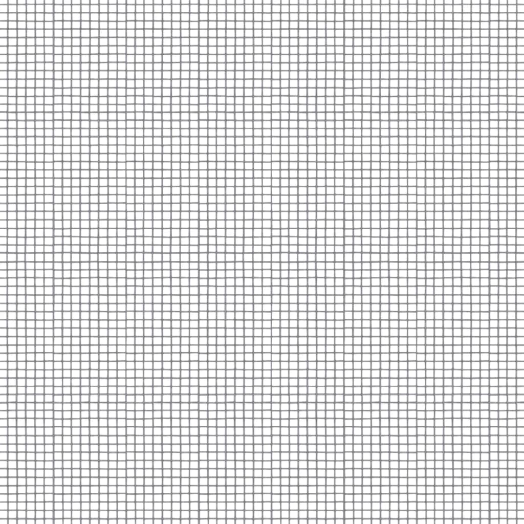 Zanzariera in Fibra di Vetro 100x500 cm Grigia - homemem39