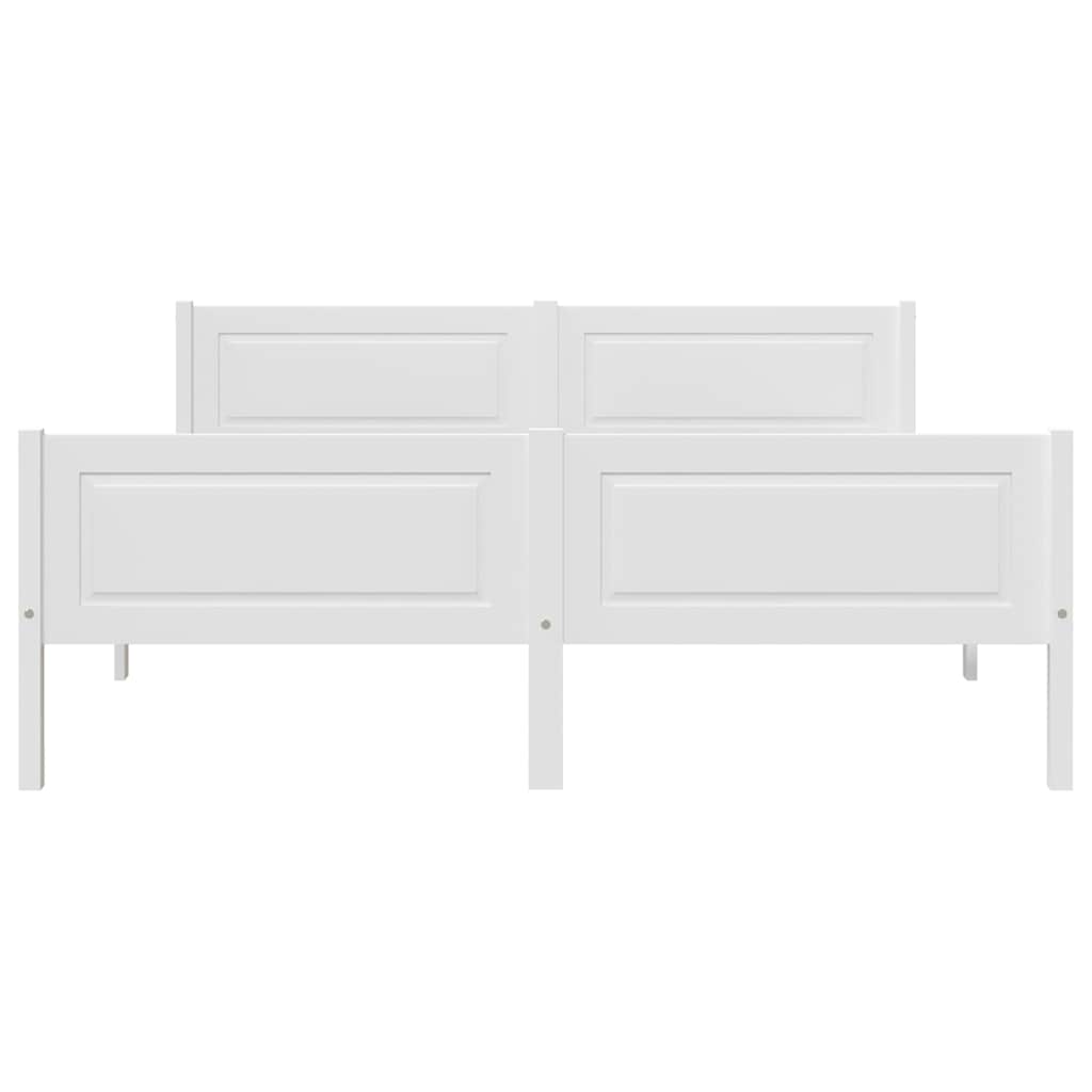 Giroletto Bianco in Massello di Pino 160x200 cm - homemem39