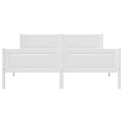 Giroletto Bianco in Massello di Pino 160x200 cm - homemem39