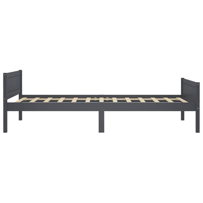 Giroletto Grigio in Legno Massello di Pino 100x200 cm | homemem39