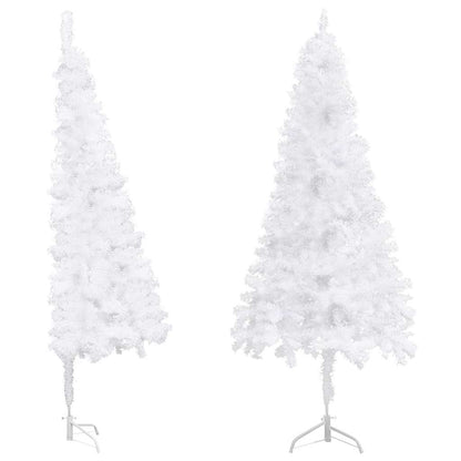 Alberi di Natale artificiali PVC, Steel White