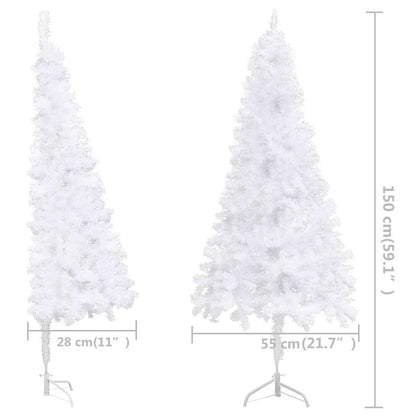 Alberi di Natale artificiali PVC, Steel White | homemem39