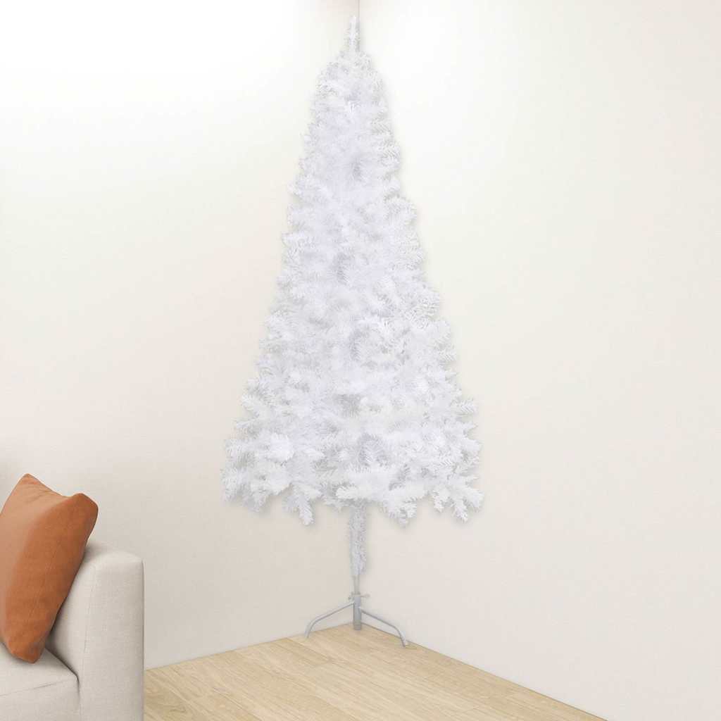 Alberi di Natale artificiali PVC, Steel White