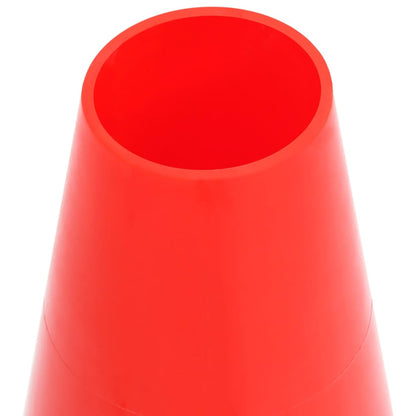 Coni Segnaletici Stradali Riflettenti 20 pz Rosso Bianco 50 cm | homemem39