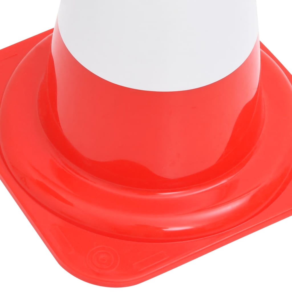 Set Segnaletica Coni Stradali e Catena da 10 m Rosso Bianco | homemem39