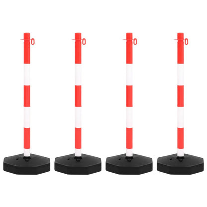 Set di Pali Stradali con Catena in Plastica di 10 m | homemem39