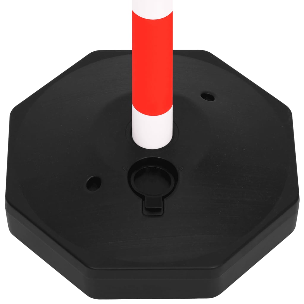 Set di Pali Stradali con Catena in Plastica di 10 m | homemem39