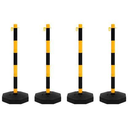 Set di Pali Stradali con Catena in Plastica di 10 m | homemem39