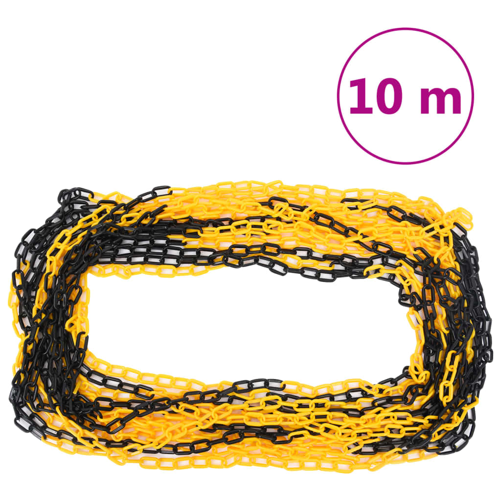 Set di Pali Stradali con Catena in Plastica di 10 m | homemem39