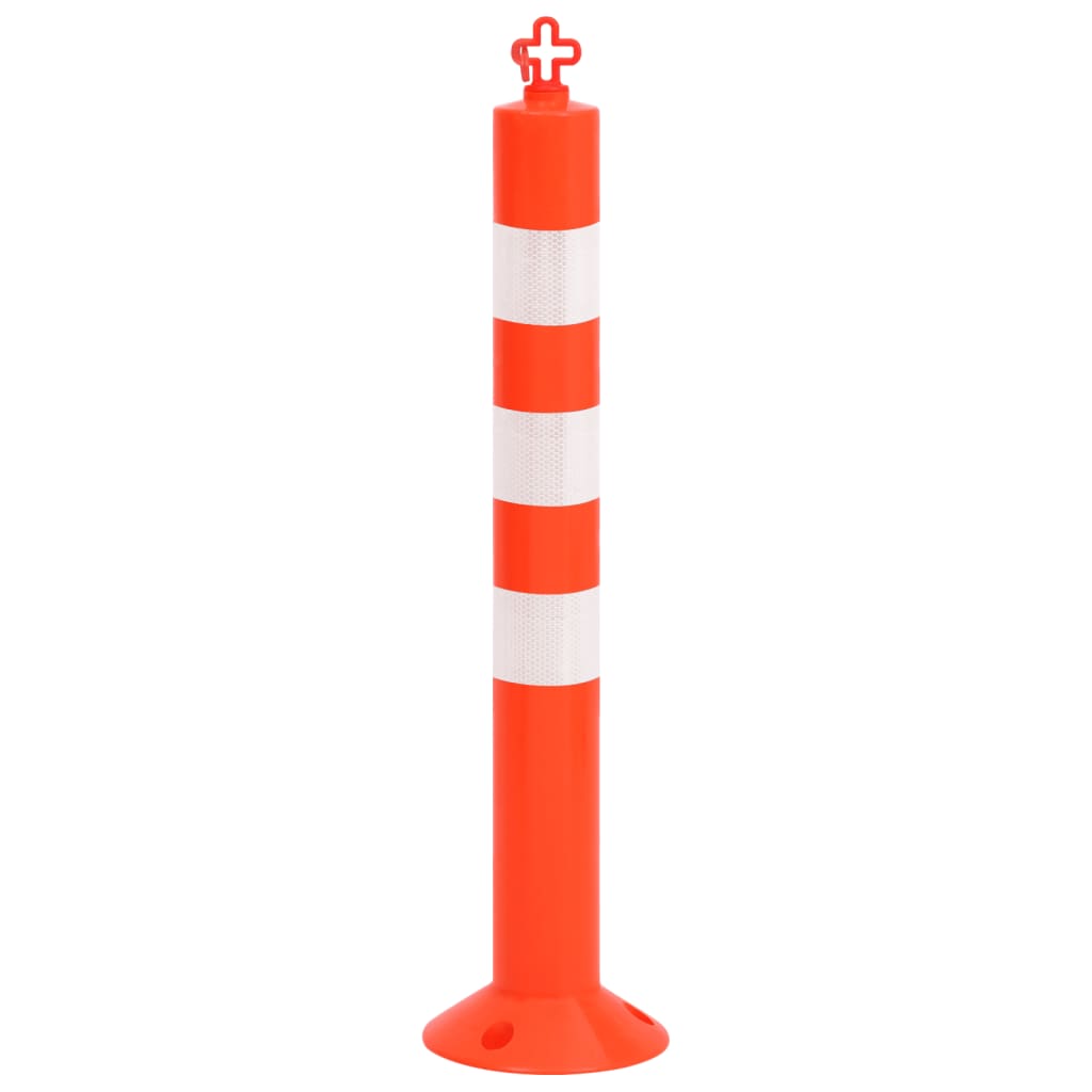 Dissuasori Traffico con Catena 10 pz 75 cm in PE | homemem39