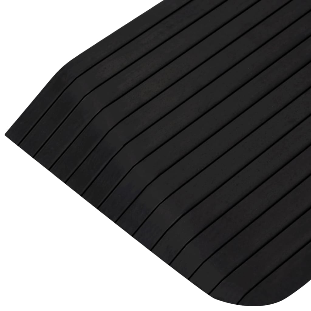 Rampe per Soglia 2 pz 110x41x5 cm in Gomma | homemem39