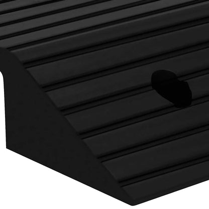Rampe per Soglia a Ponte 2 pz 80x40x8 cm in Gomma | homemem39