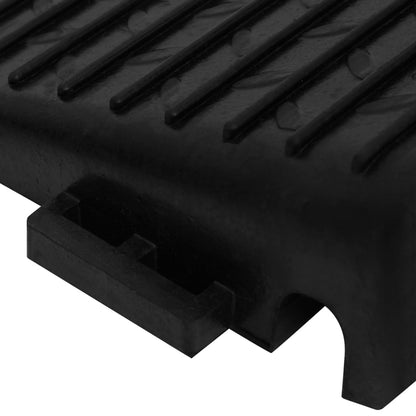 Rampe per Cordoli 2 pz 50x30x11 cm in Gomma | homemem39