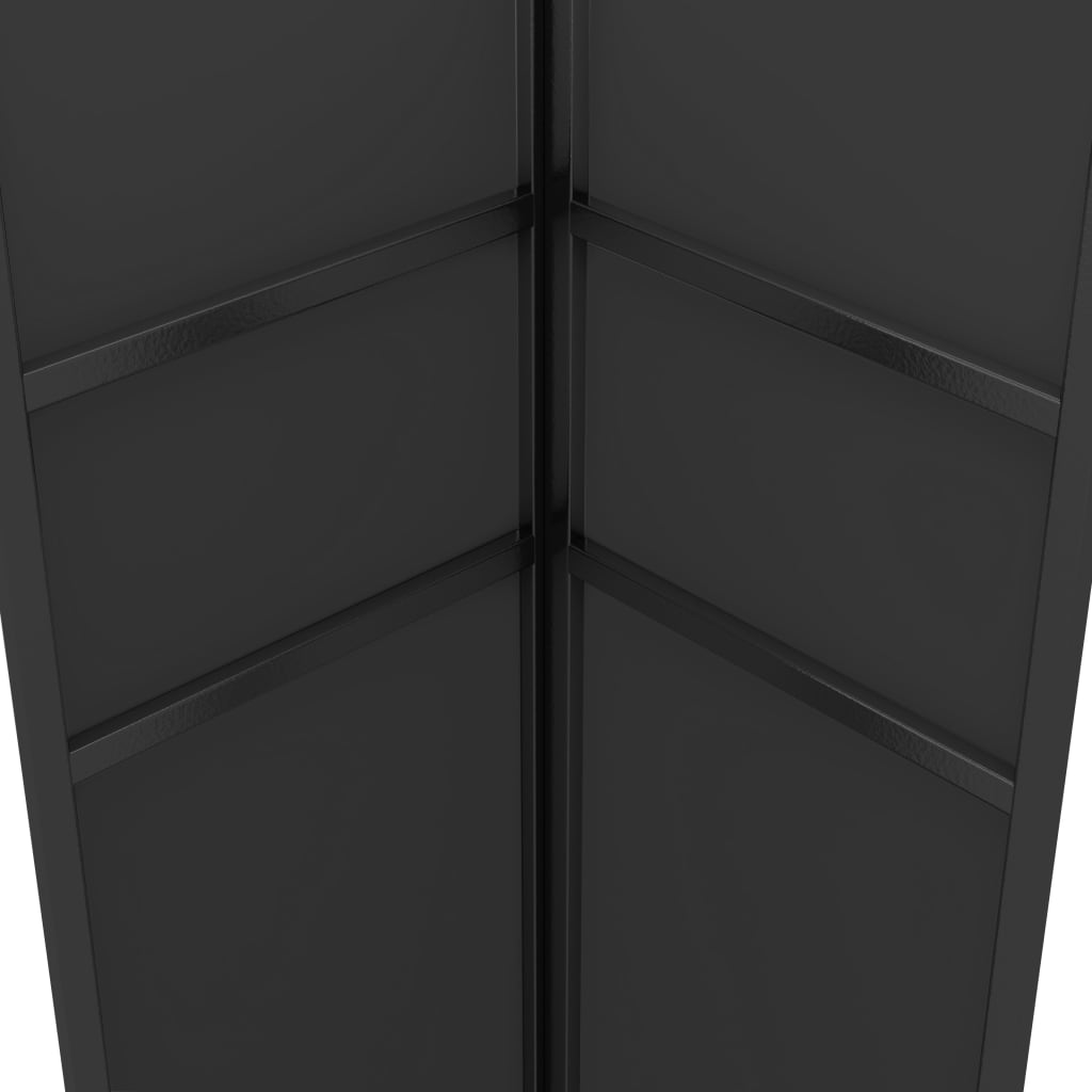 Gazebo con Tetto Doppio e Stringa di Luci LED 3x3 m Antracite - homemem39