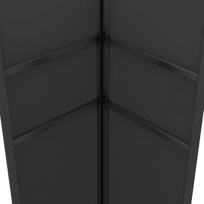 Gazebo con Tetto Doppio e Stringa di Luci LED 3x3 m Antracite - homemem39