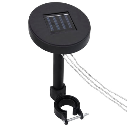 Gazebo con Tende e Stringa di Luci LED 4x3 m Antracite - homemem39