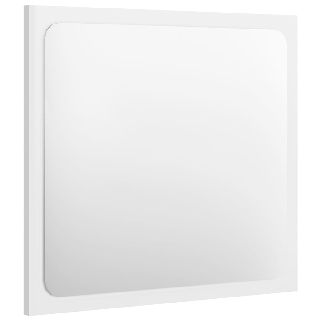 Set Mobili da Bagno Bianco Lucido in Truciolato | homemem39