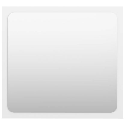 Set Mobili da Bagno Bianco Lucido in Truciolato