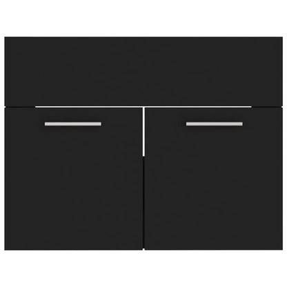 Set Mobili da Bagno Nero in Truciolato | homemem39