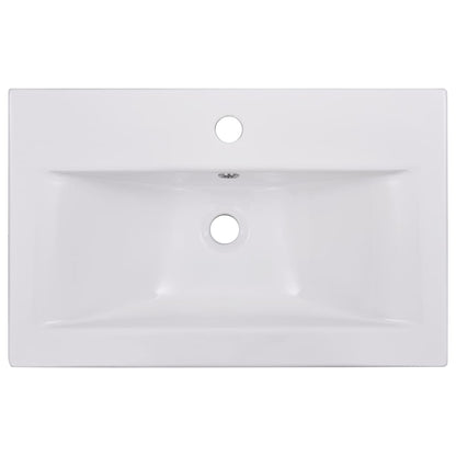 Set Mobili da Bagno Bianco in Legno Multistrato