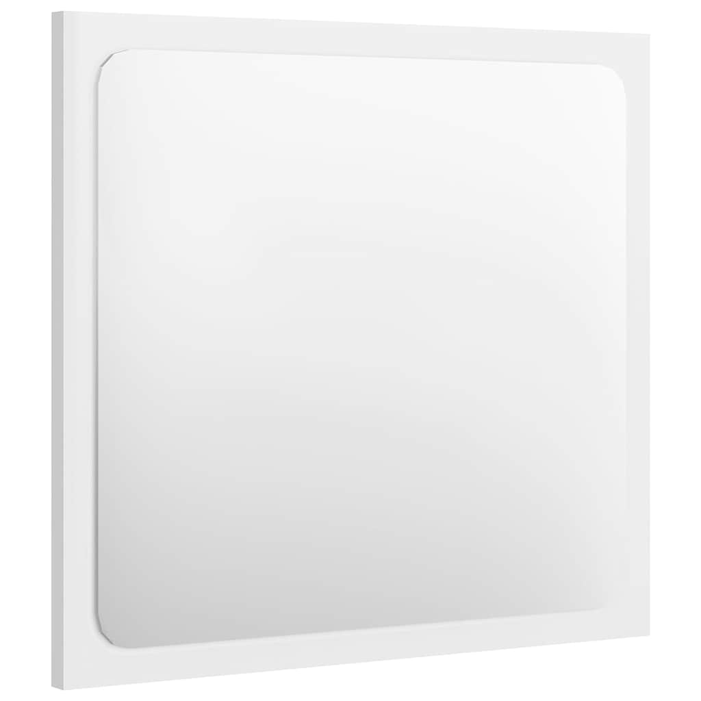 Set Mobili da Bagno Bianco in Legno Multistrato