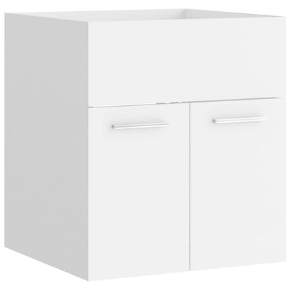 Set Mobili da Bagno Bianco in Legno Multistrato | homemem39