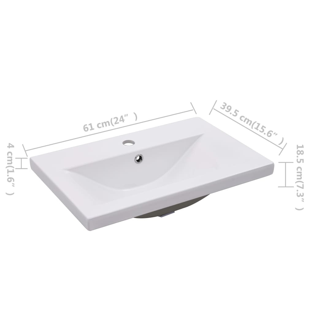 Mobile con Lavabo Integrato Nero in Legno Multistrato - homemem39